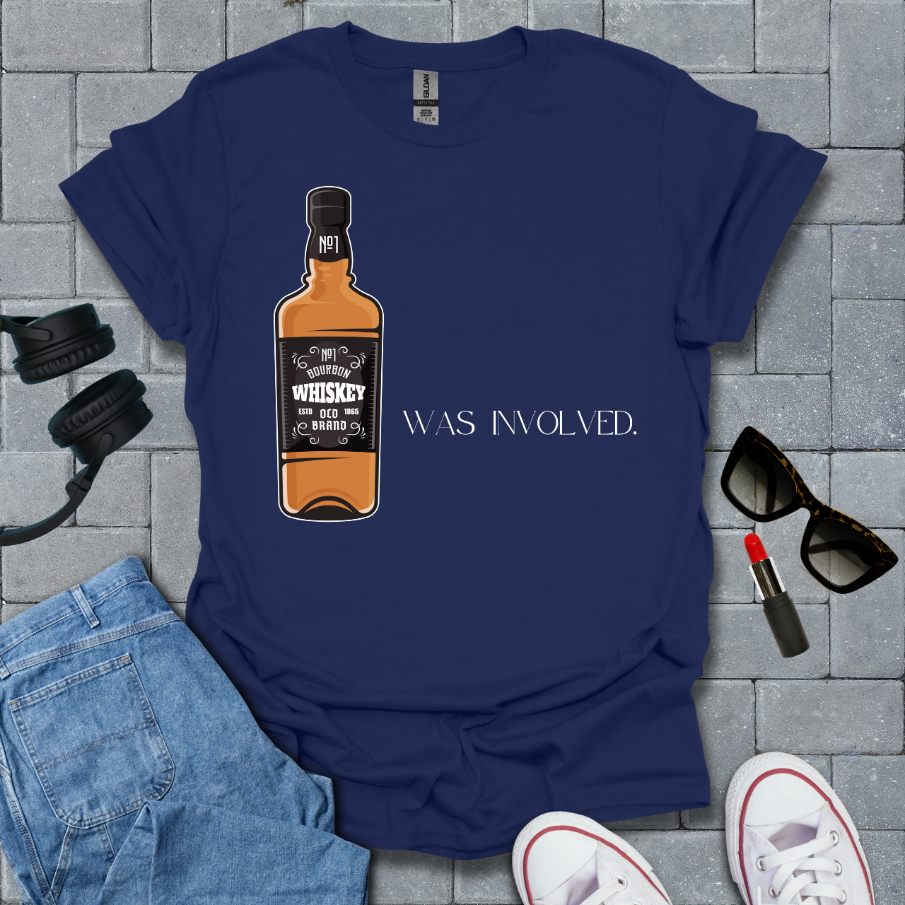 Whiskey Was Involved Funny T-Shirt