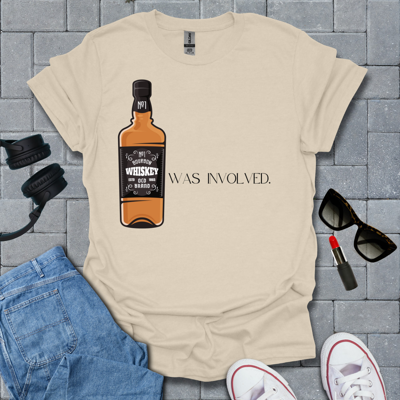 Whiskey Was Involved Funny T-Shirt