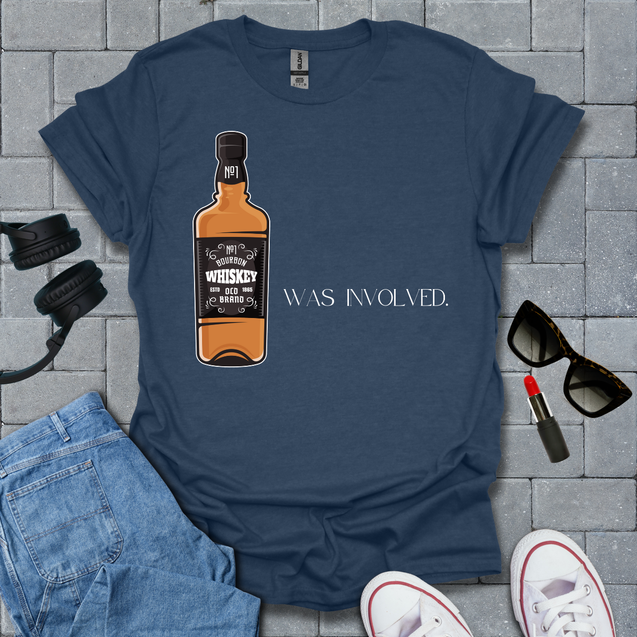 Whiskey Was Involved Funny T-Shirt