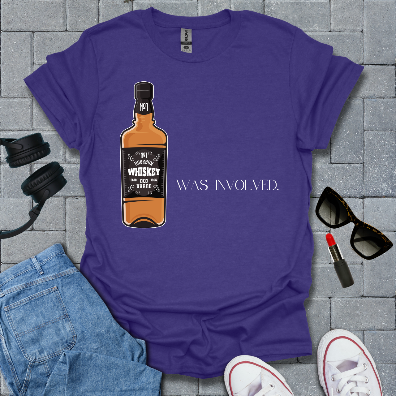 Whiskey Was Involved Funny T-Shirt