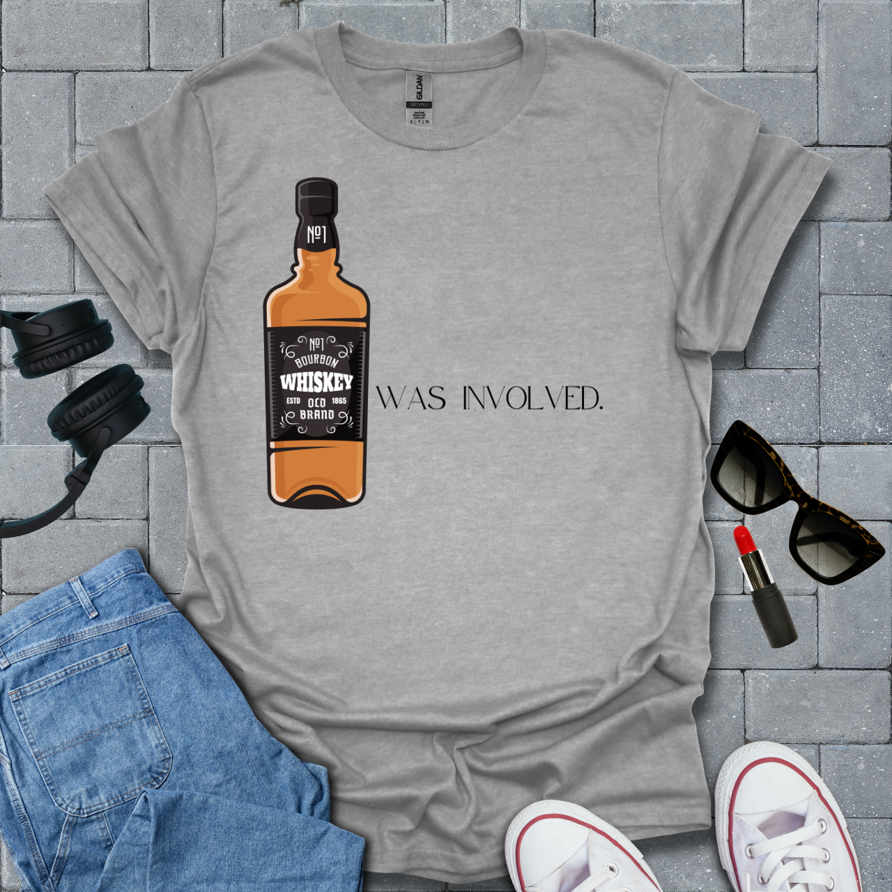 Whiskey Was Involved Funny T-Shirt