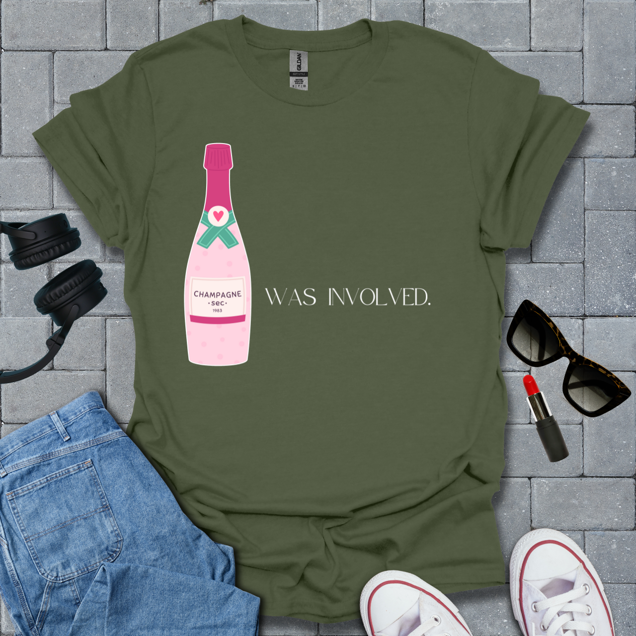 Champagne Was Involved T-Shirt