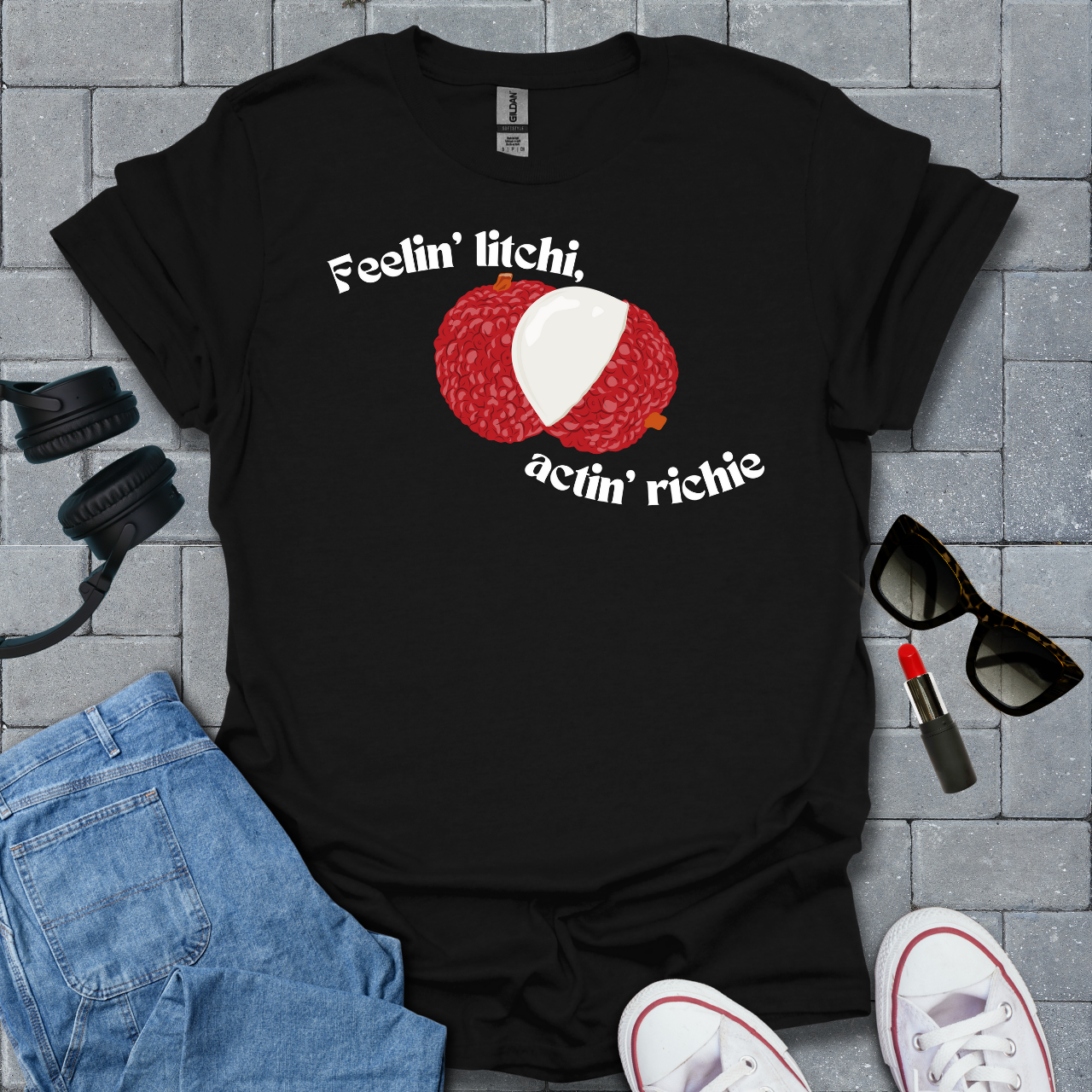 Feelin' Litchi, Actin' Richie Unisex T-Shirt