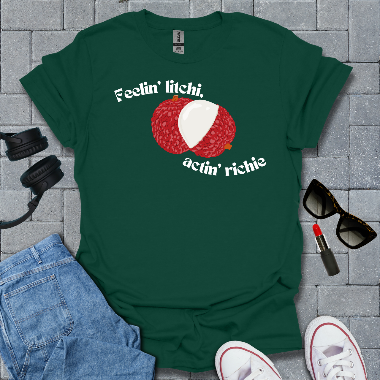 Feelin' Litchi, Actin' Richie Unisex T-Shirt