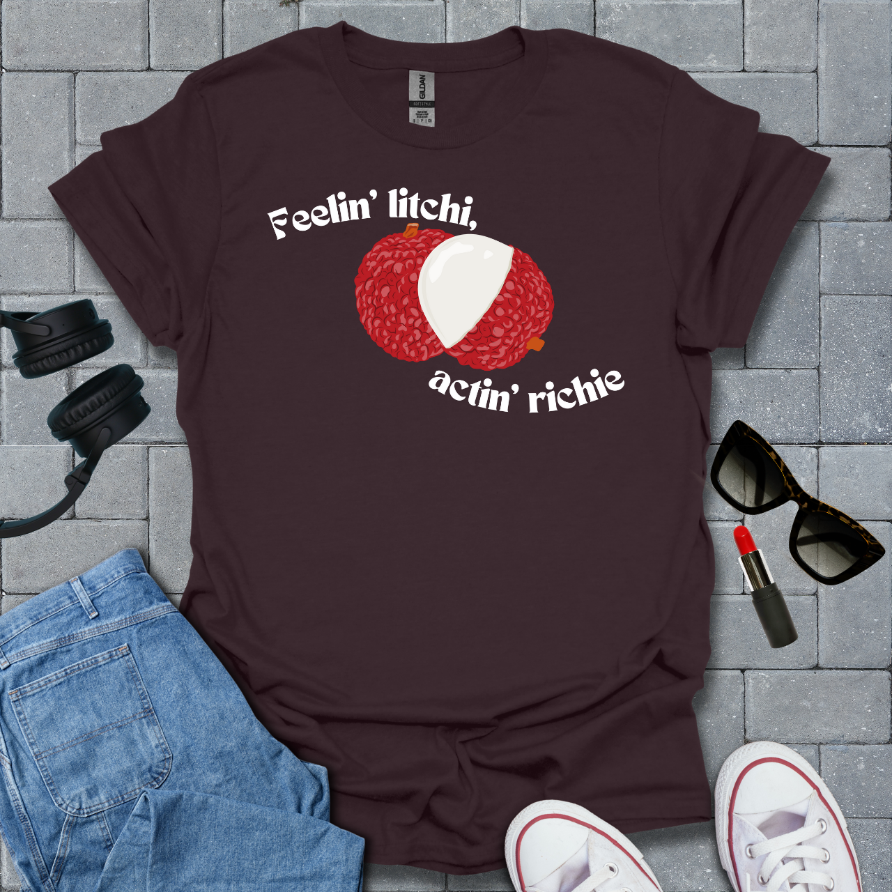 Feelin' Litchi, Actin' Richie Unisex T-Shirt