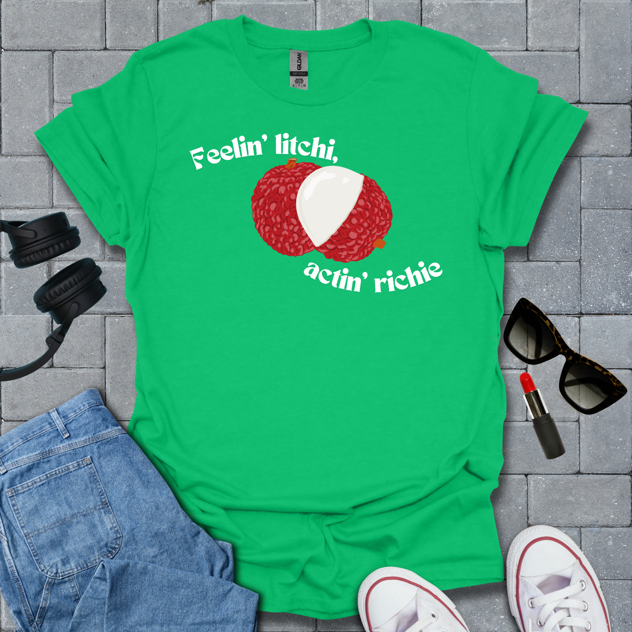 Feelin' Litchi, Actin' Richie Unisex T-Shirt