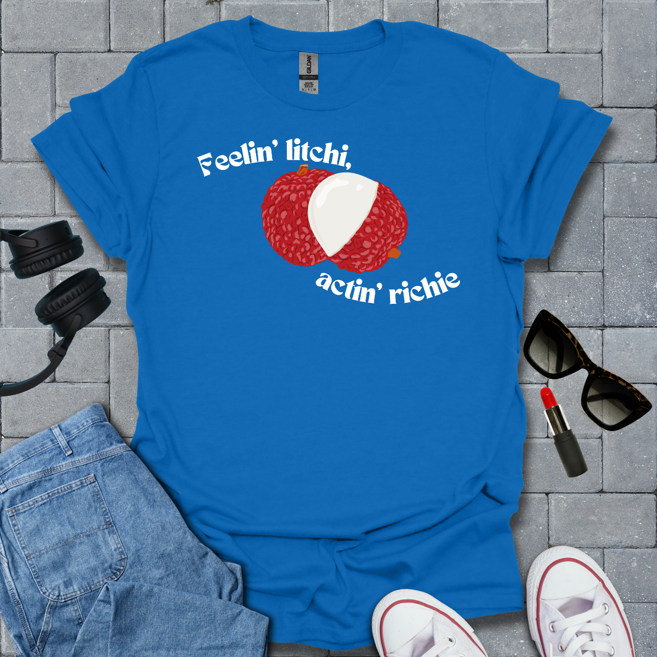 Feelin' Litchi, Actin' Richie Unisex T-Shirt