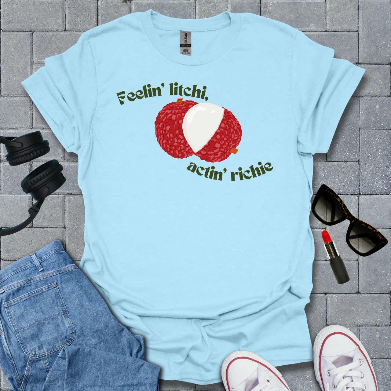 Feelin' Litchi, Actin' Richie Unisex T-Shirt