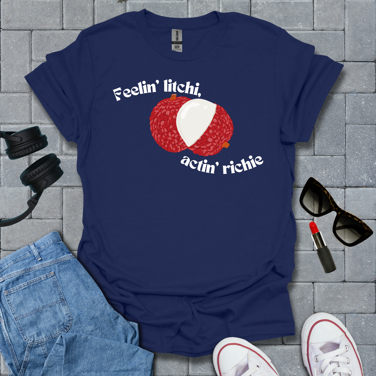 Feelin' Litchi, Actin' Richie Unisex T-Shirt