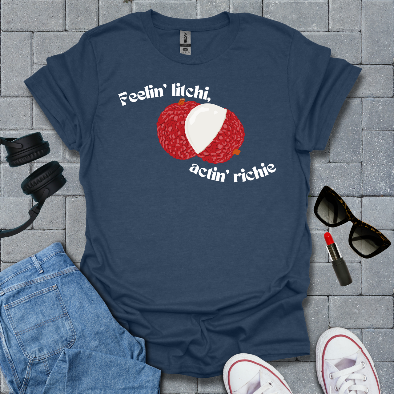 Feelin' Litchi, Actin' Richie Unisex T-Shirt