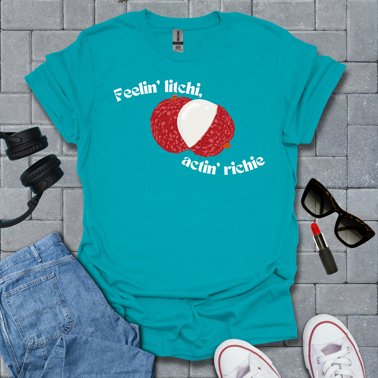 Feelin' Litchi, Actin' Richie Unisex T-Shirt