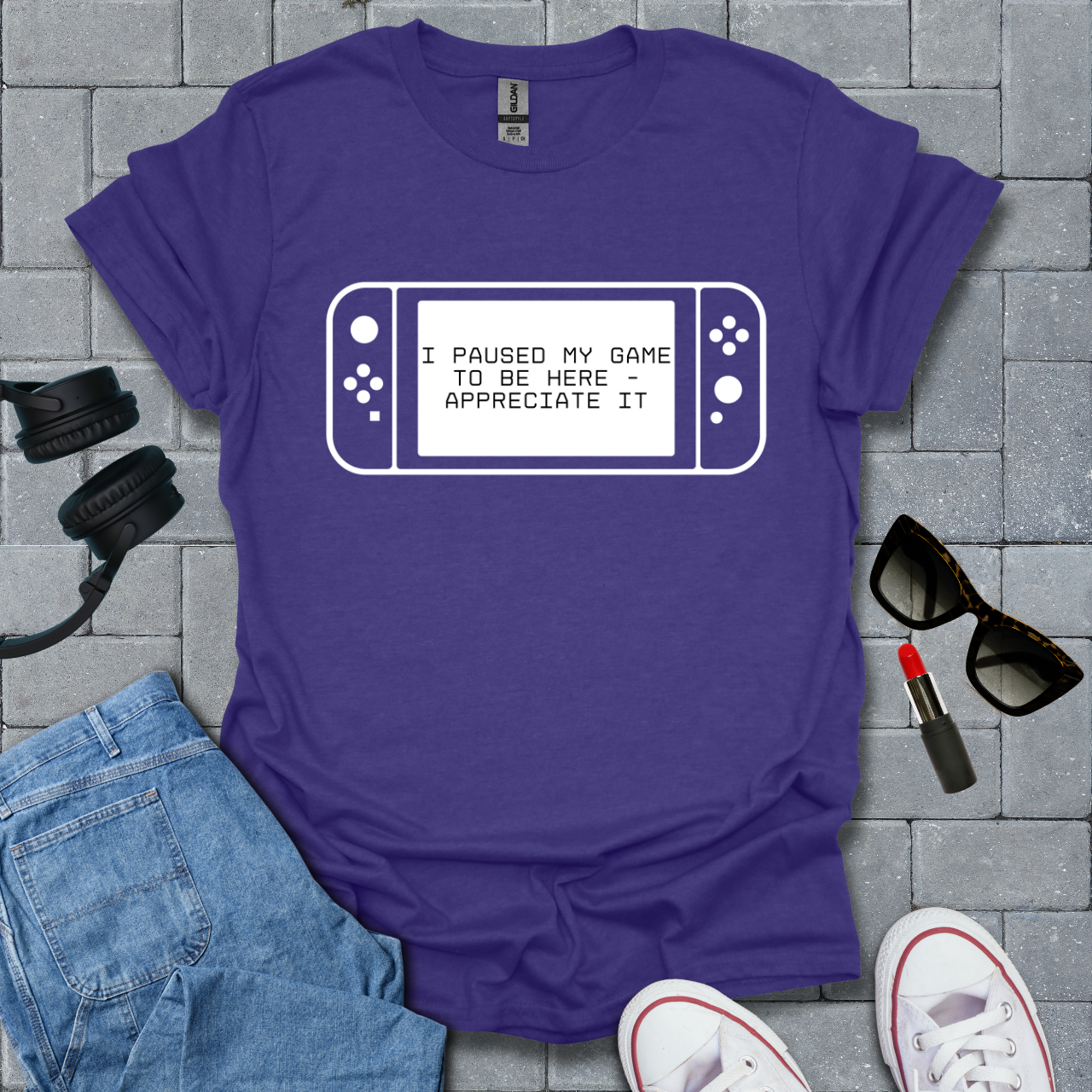Paused My Game to Be Here Unisex T-Shirt