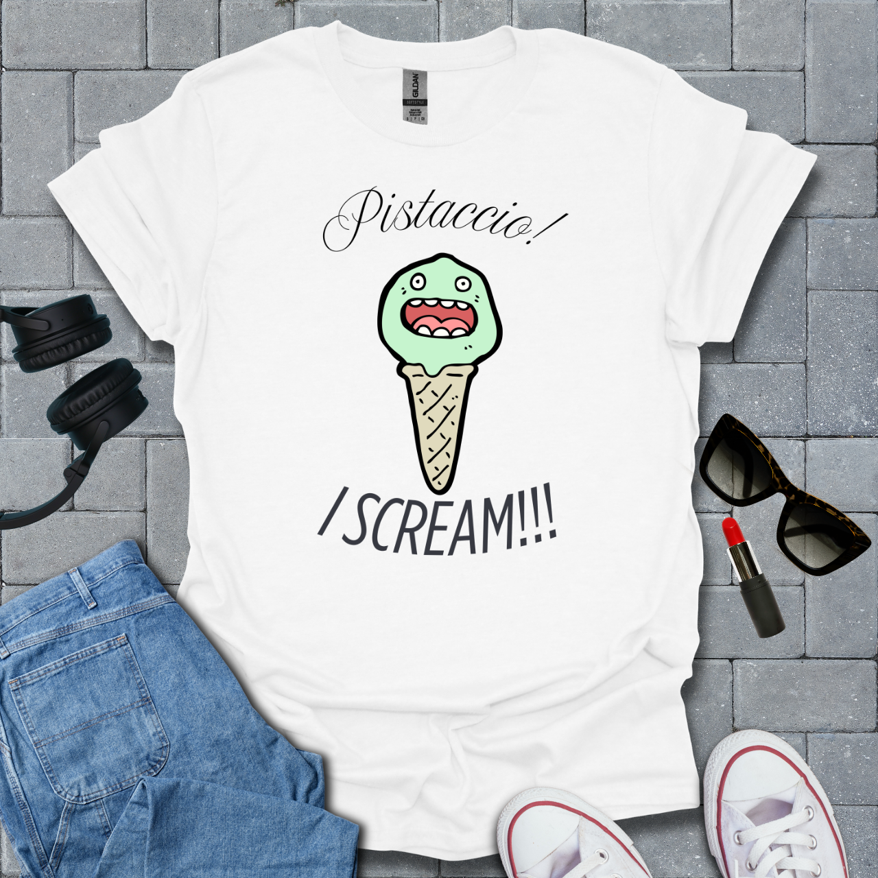 Pistaccio I Scream Unisex T-Shirt