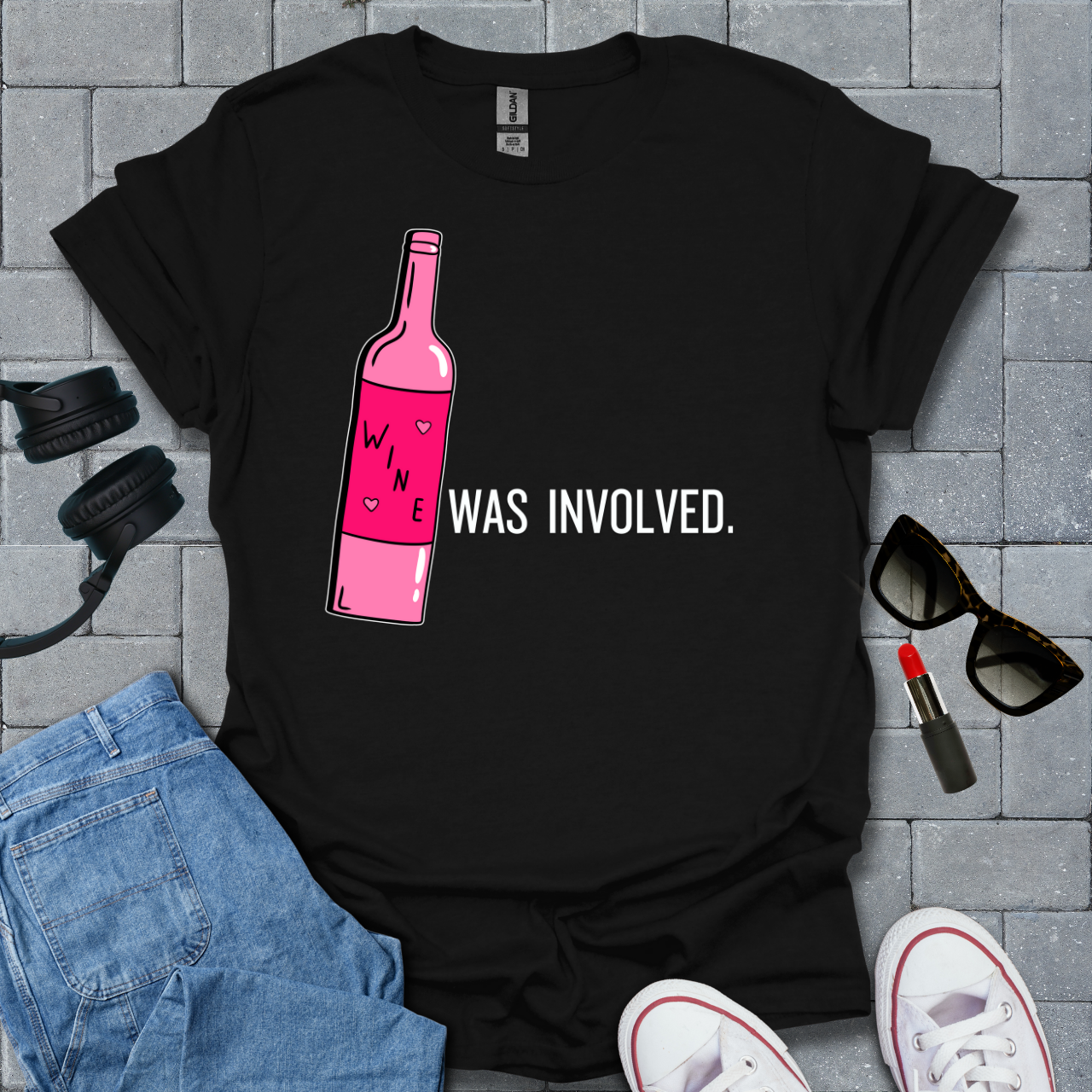 Wine Was Involved T-Shirt
