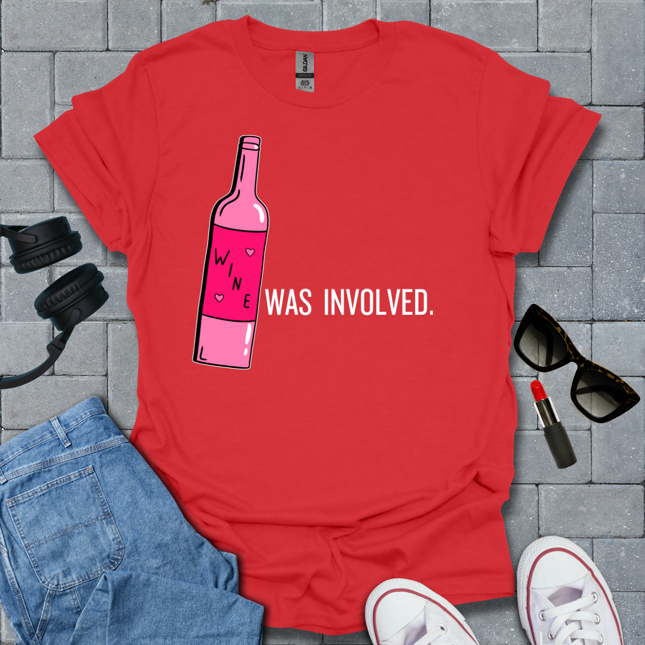Wine Was Involved T-Shirt