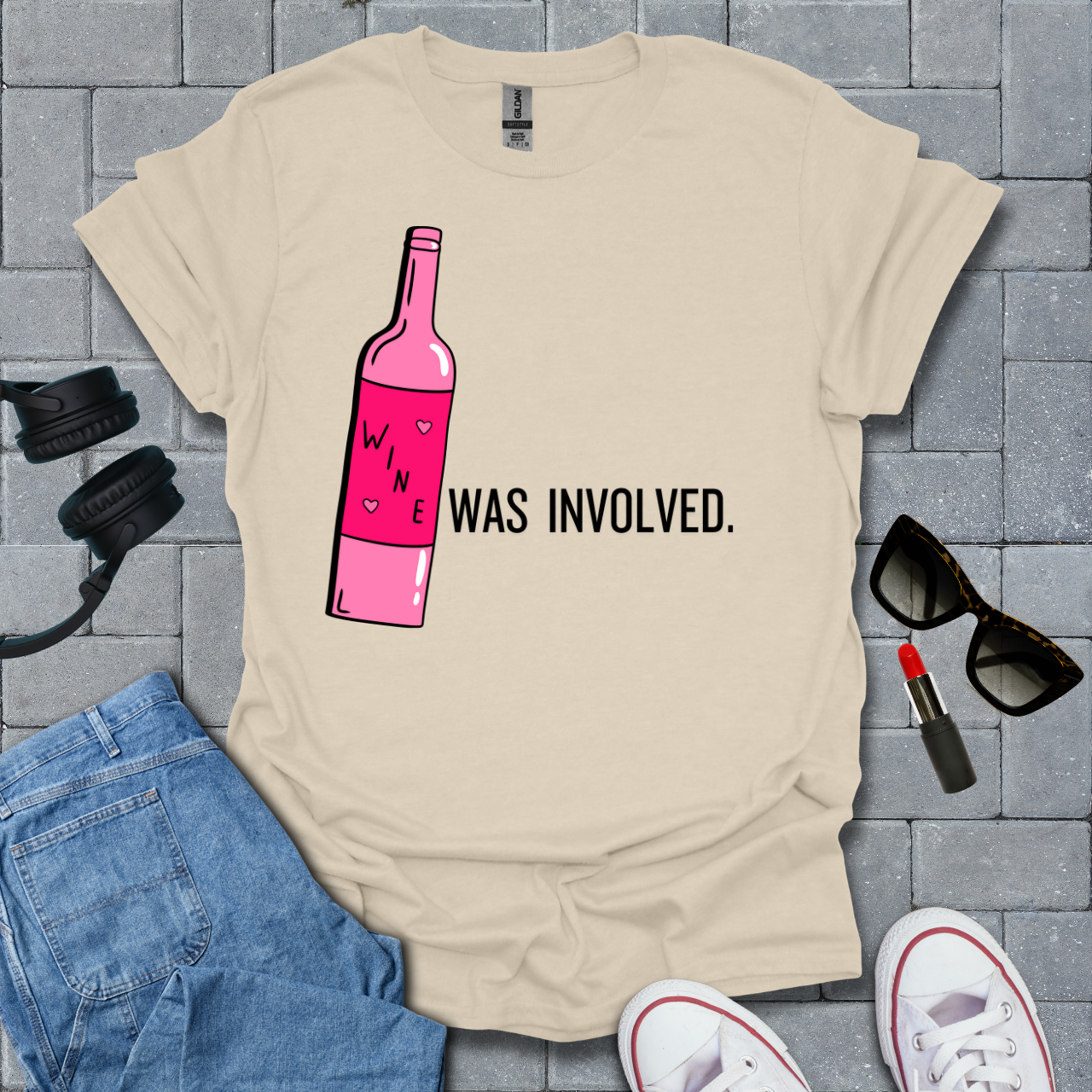 Wine Was Involved T-Shirt