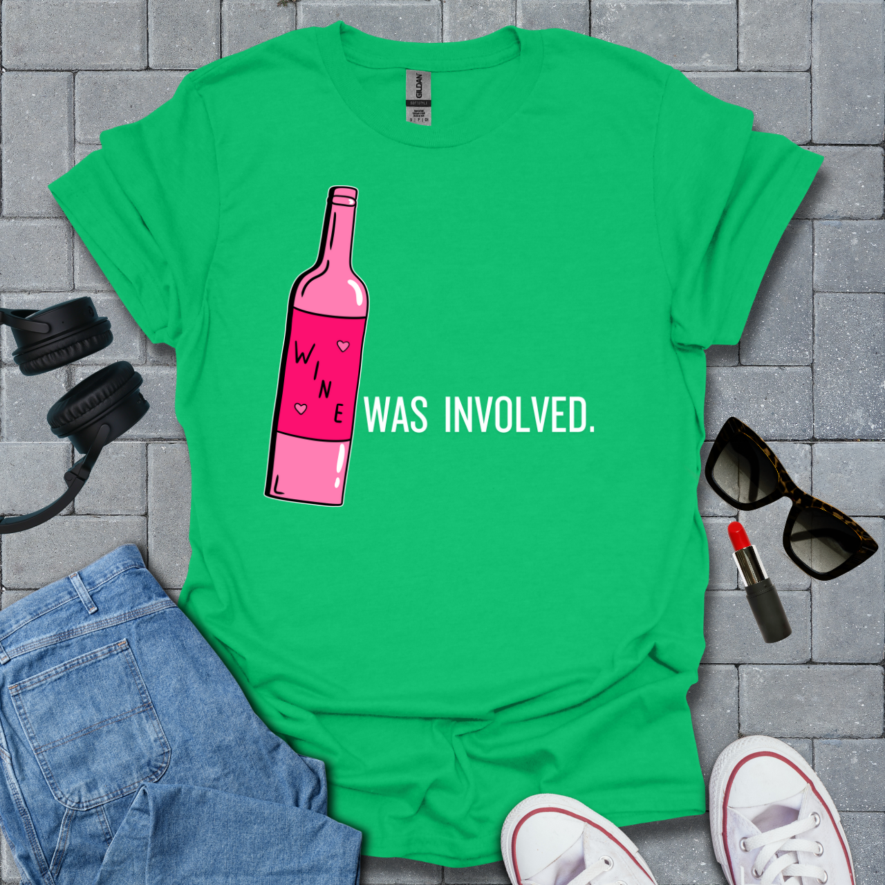 Wine Was Involved T-Shirt