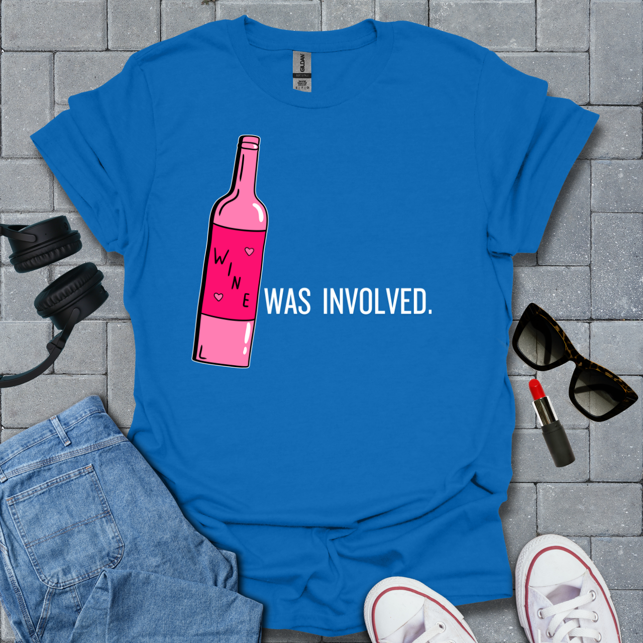 Wine Was Involved T-Shirt