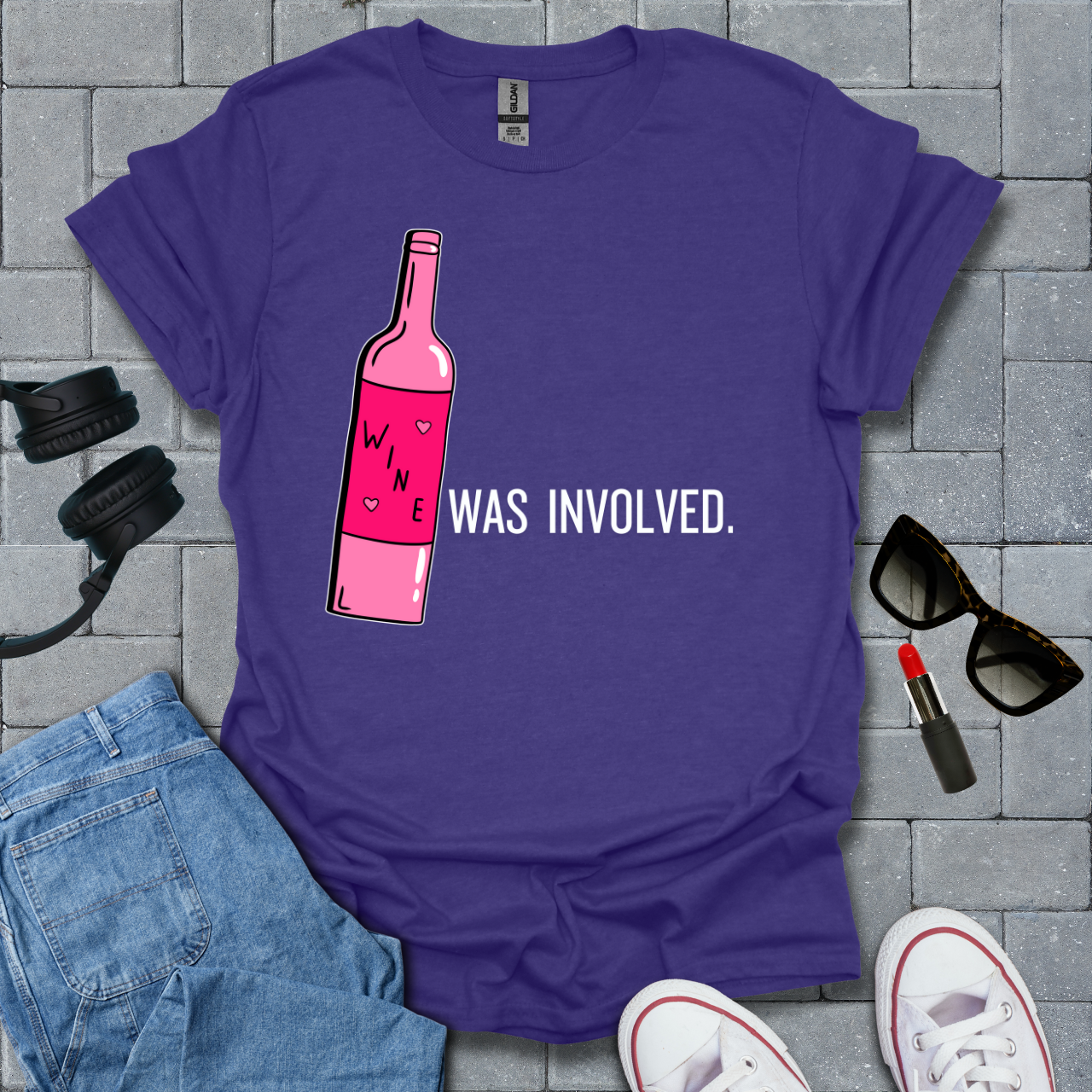 Wine Was Involved T-Shirt