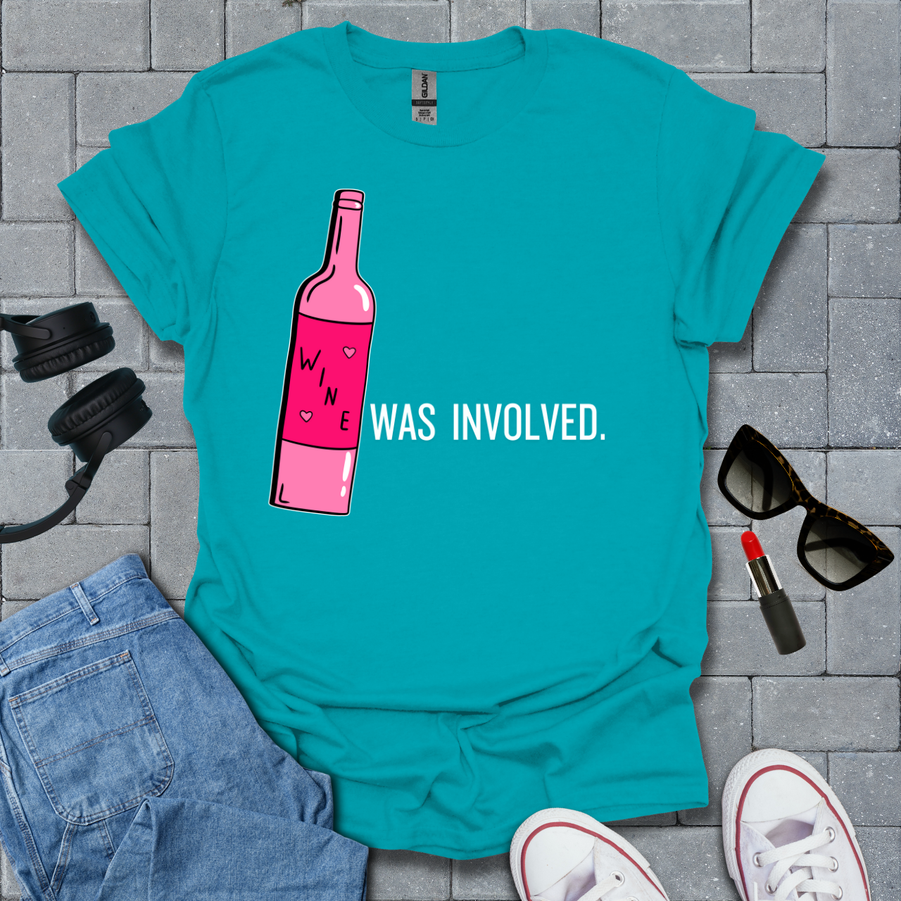 Wine Was Involved T-Shirt
