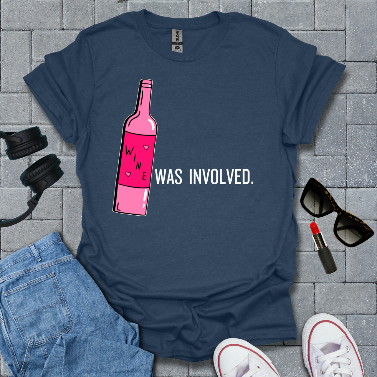 Wine Was Involved T-Shirt