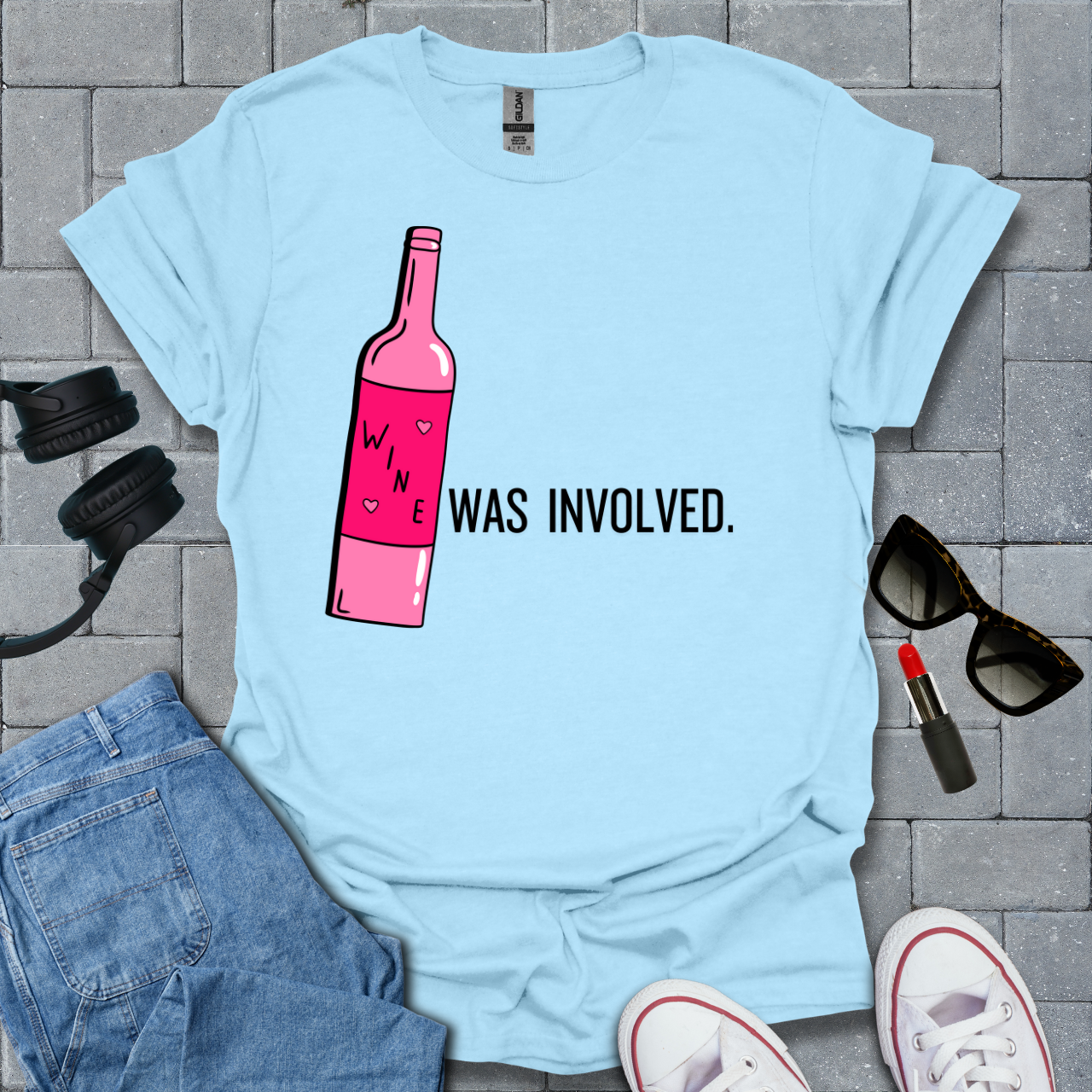 Wine Was Involved T-Shirt