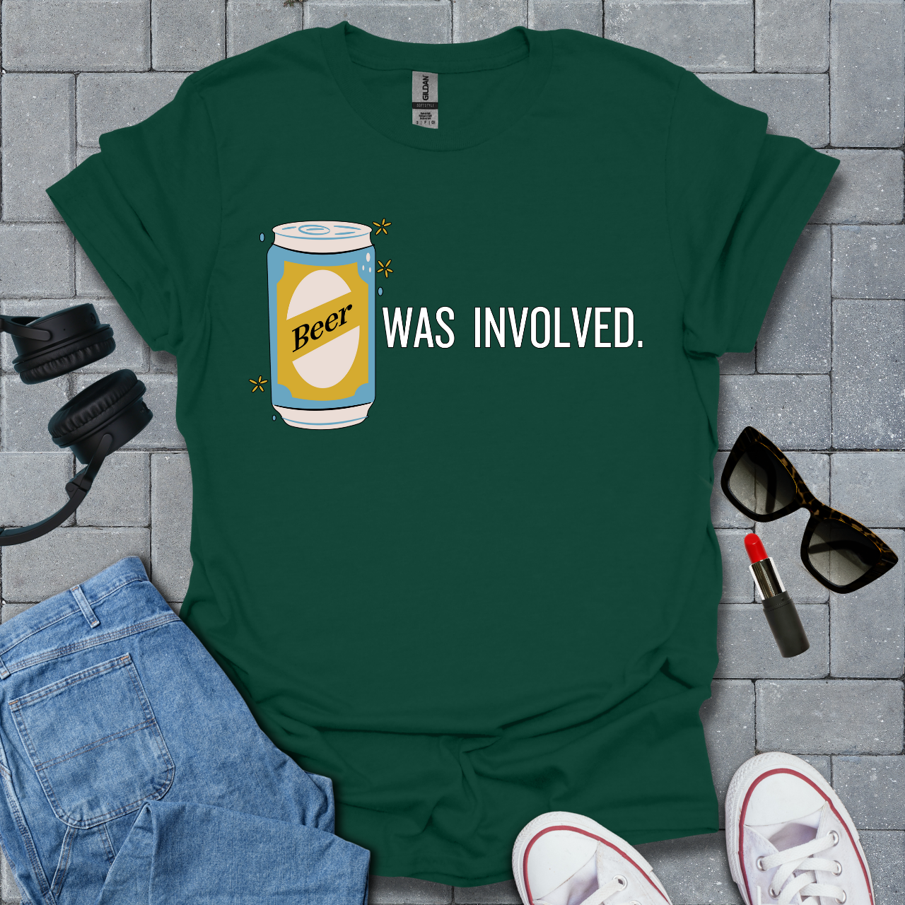 Beer Was Involved Unisex T-Shirt