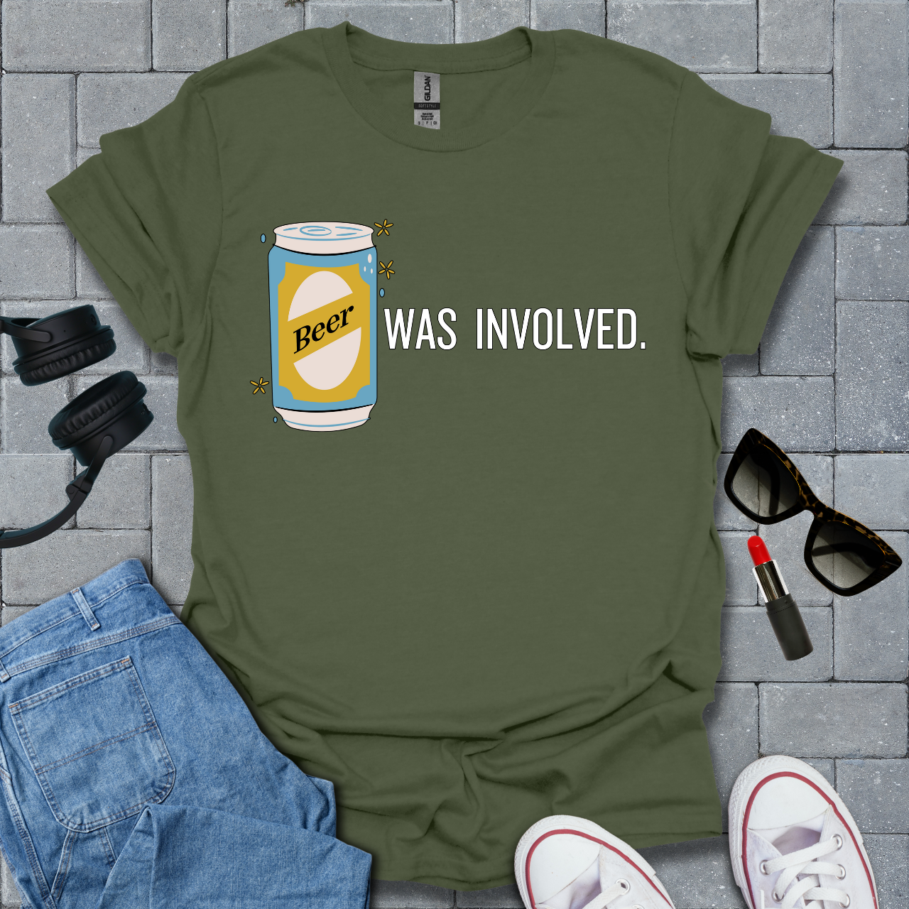 Beer Was Involved Unisex T-Shirt
