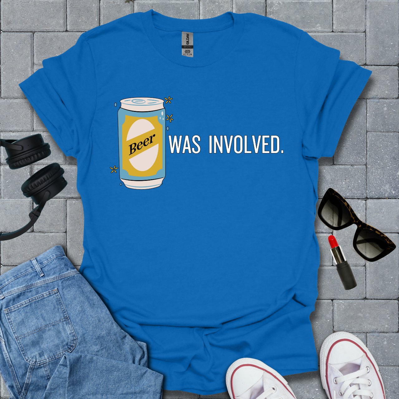 Beer Was Involved Unisex T-Shirt