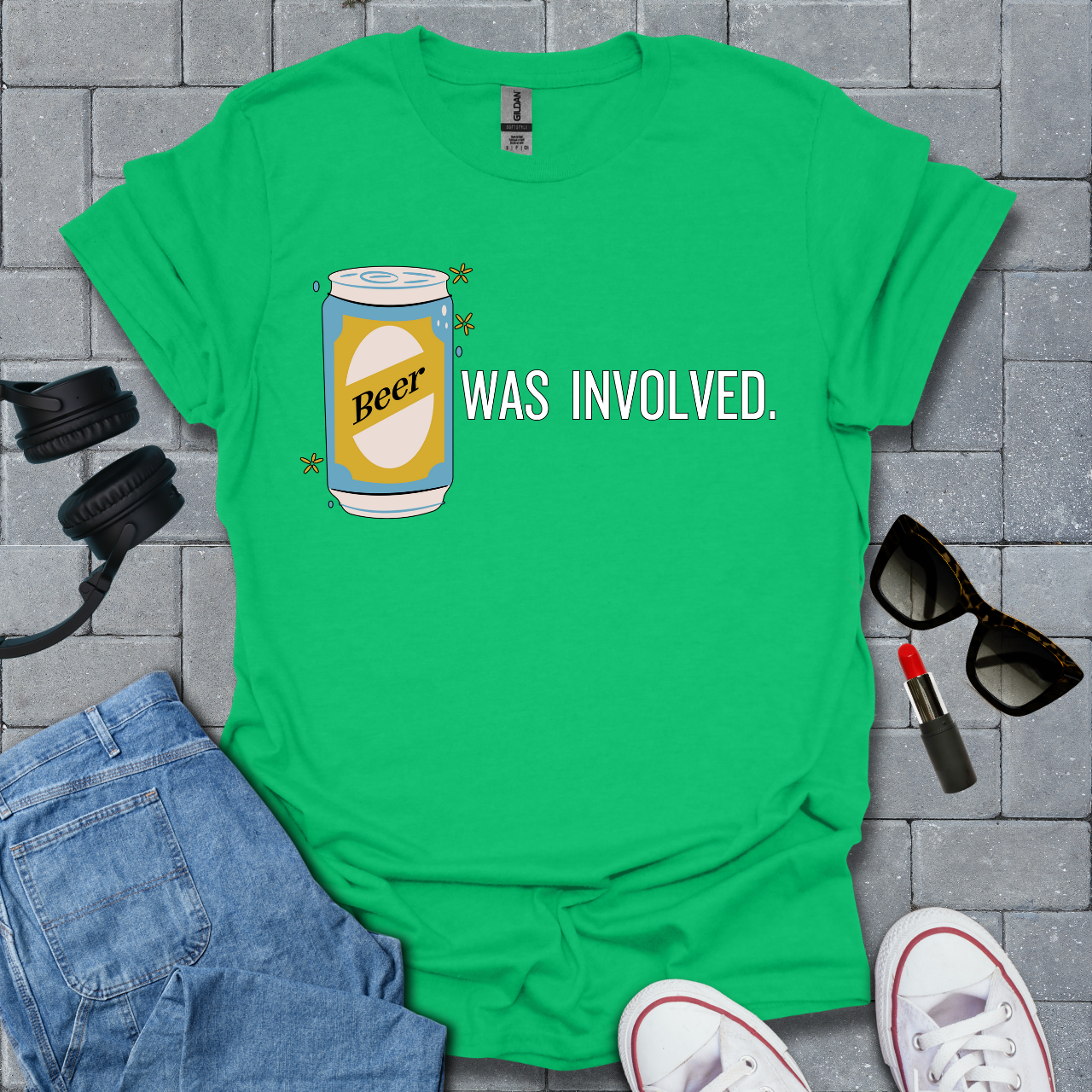 Beer Was Involved Unisex T-Shirt
