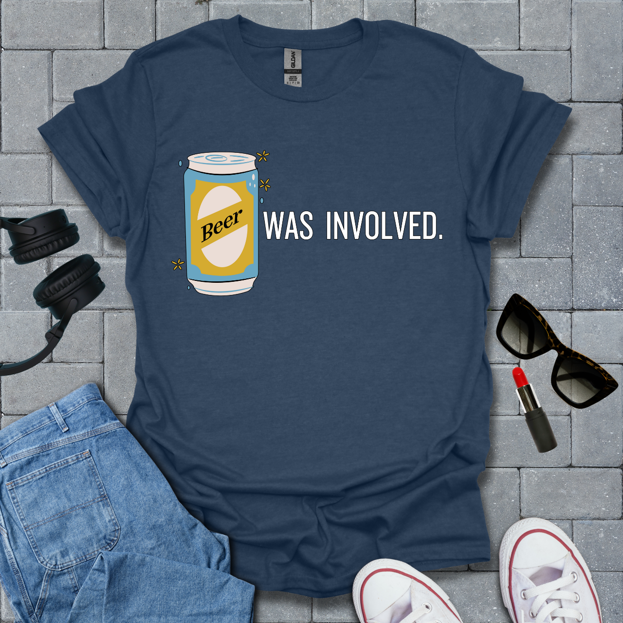 Beer Was Involved Unisex T-Shirt