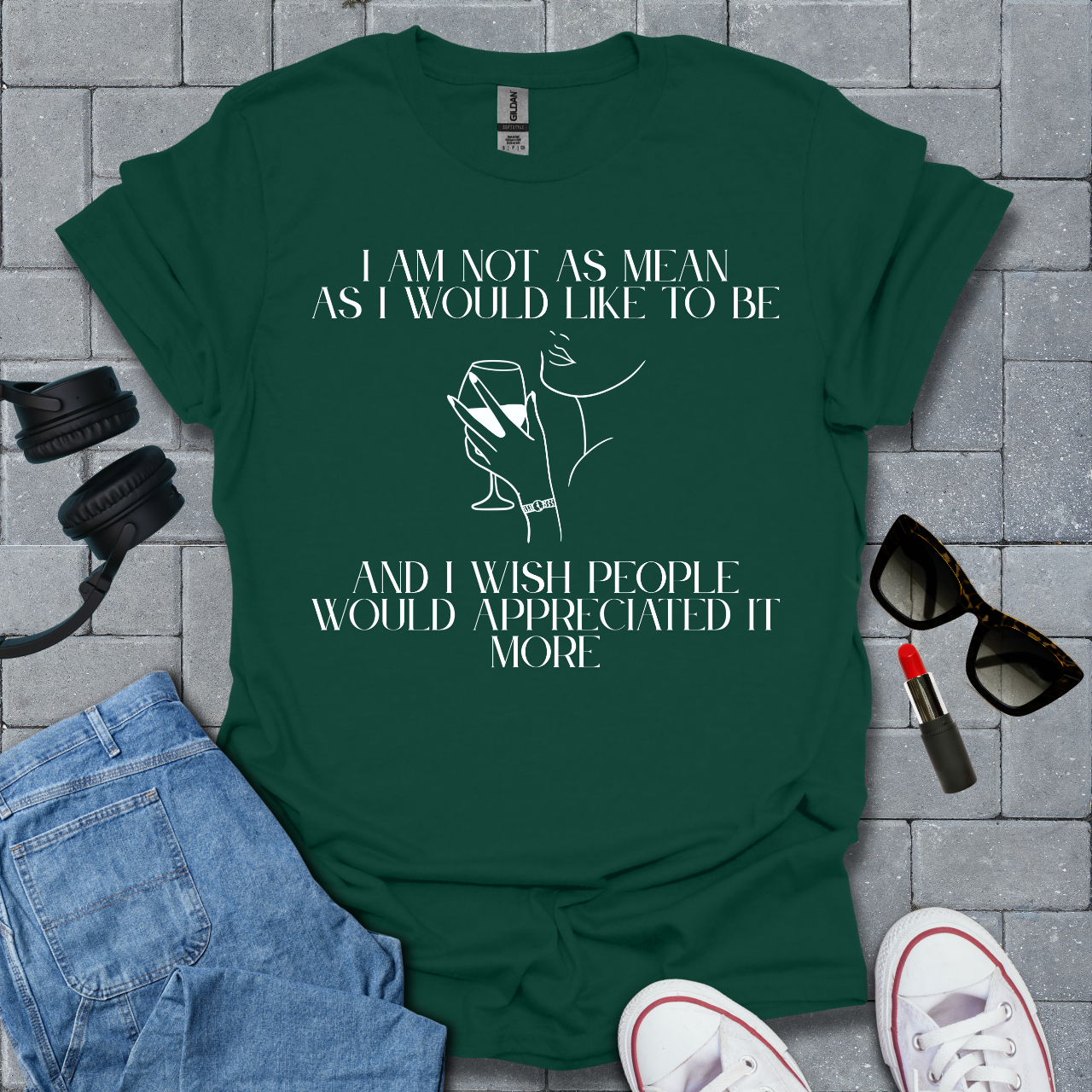I Am Not As Mean As I Would Like To Be T-Shirt
