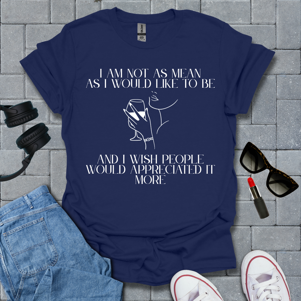 I Am Not As Mean As I Would Like To Be T-Shirt