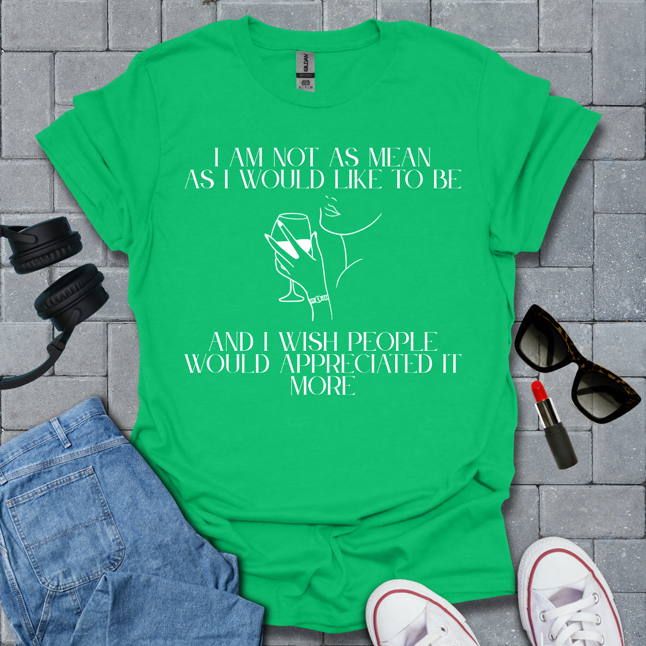 I Am Not As Mean As I Would Like To Be T-Shirt