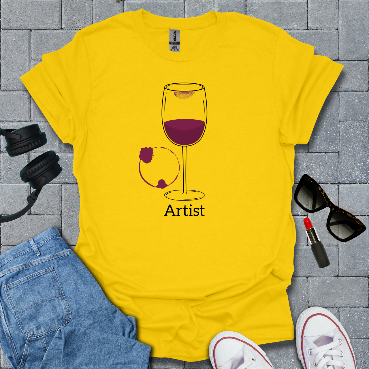 Artist Wine T-Shirt