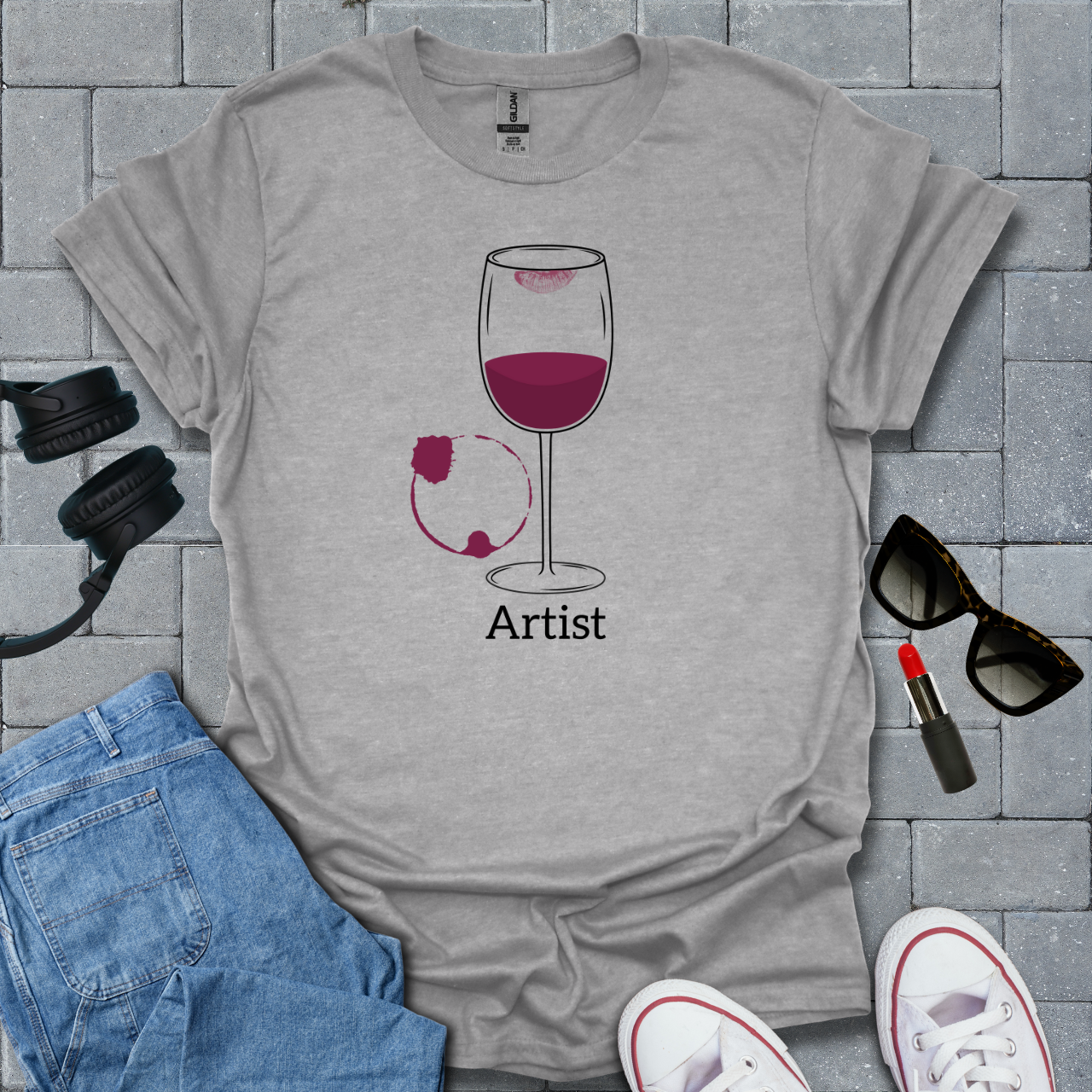 Artist Wine T-Shirt