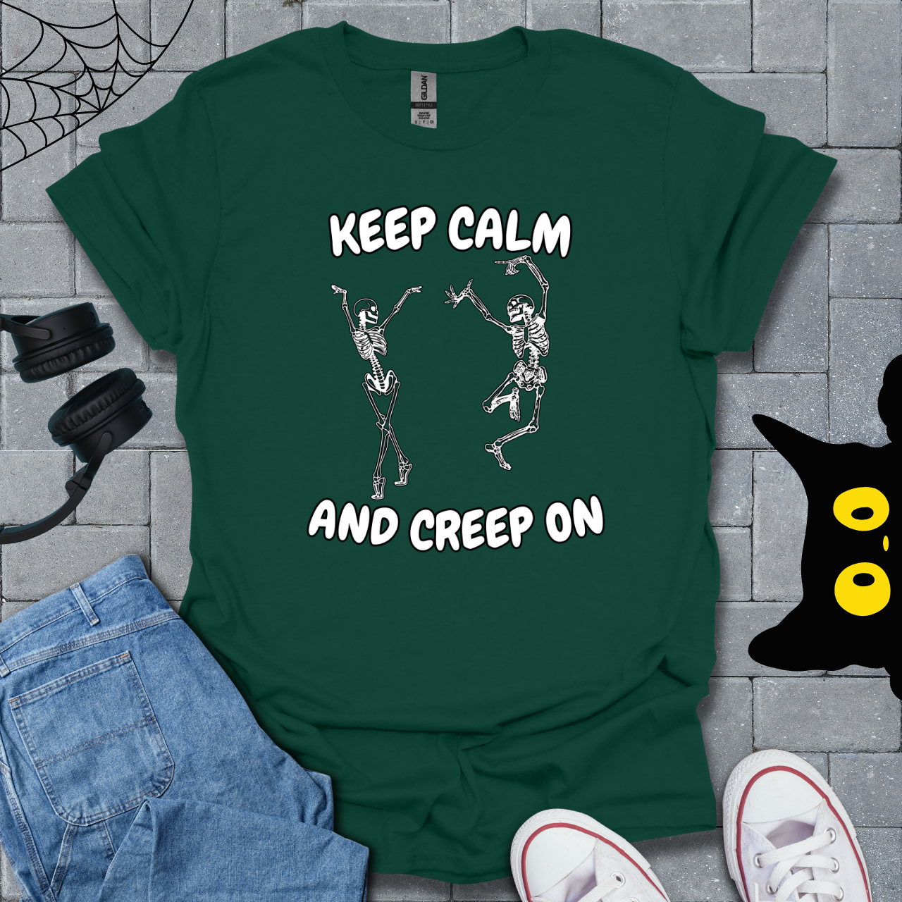 Keep Calm and Creep On Unisex T-Shirt