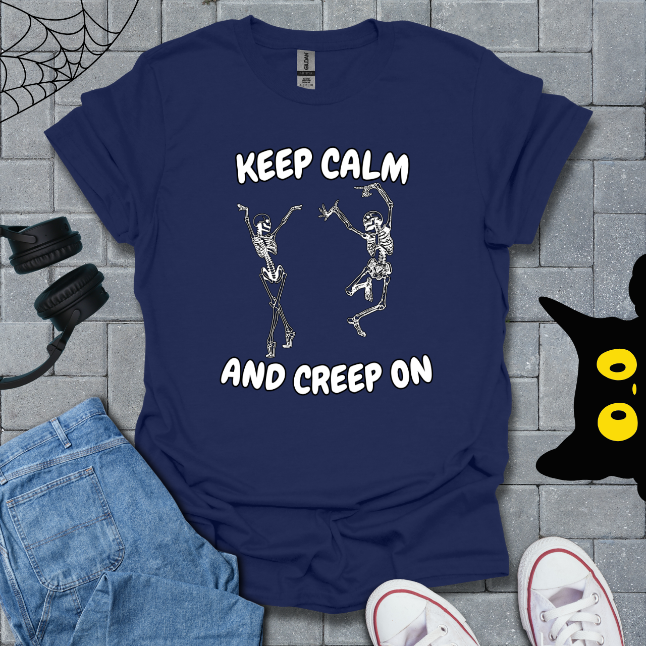 Keep Calm and Creep On Unisex T-Shirt