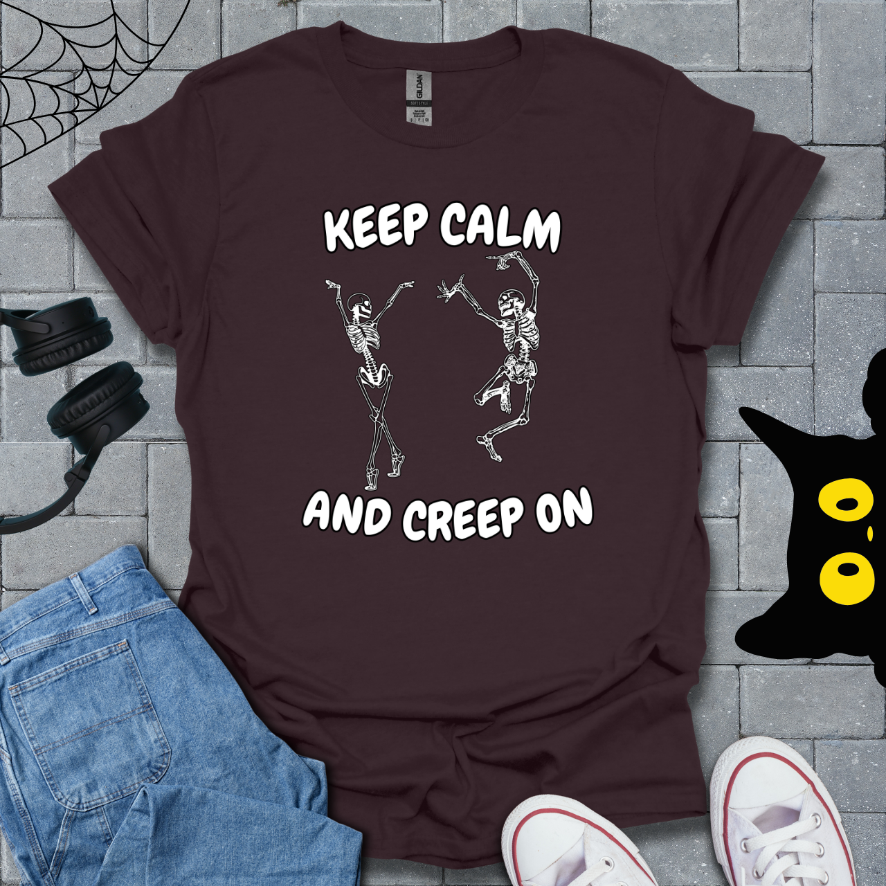 Keep Calm and Creep On Unisex T-Shirt