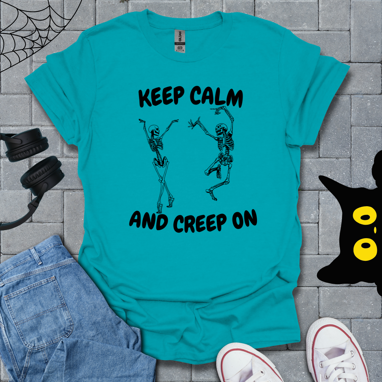 Keep Calm and Creep On Unisex T-Shirt