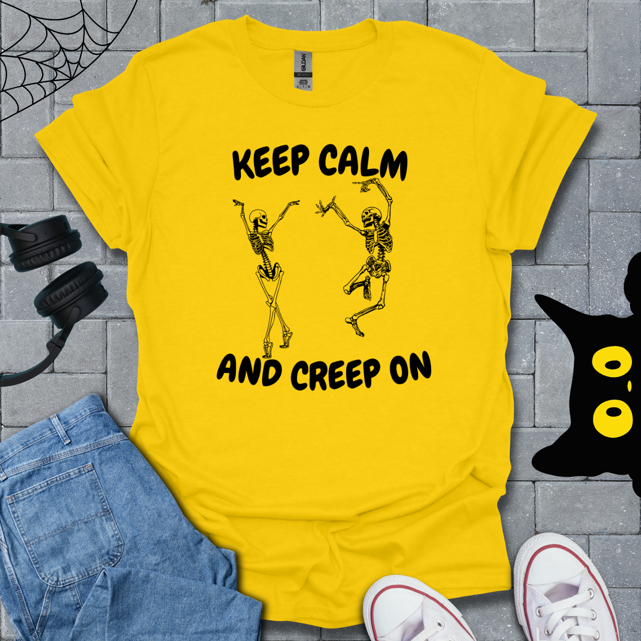 Keep Calm and Creep On Unisex T-Shirt