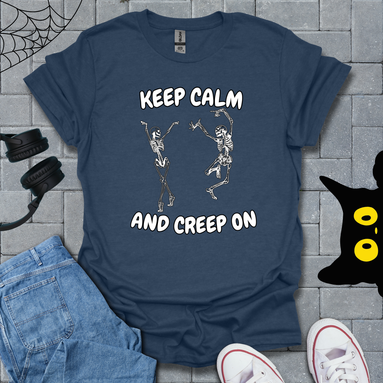 Keep Calm and Creep On Unisex T-Shirt