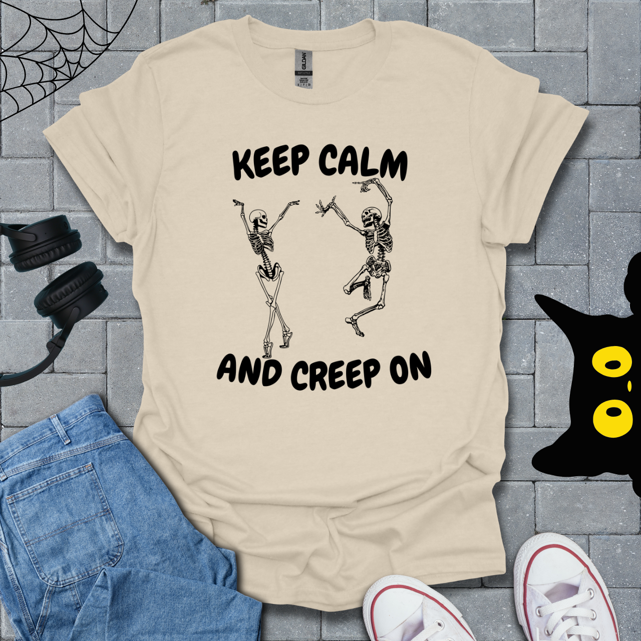 Keep Calm and Creep On Unisex T-Shirt