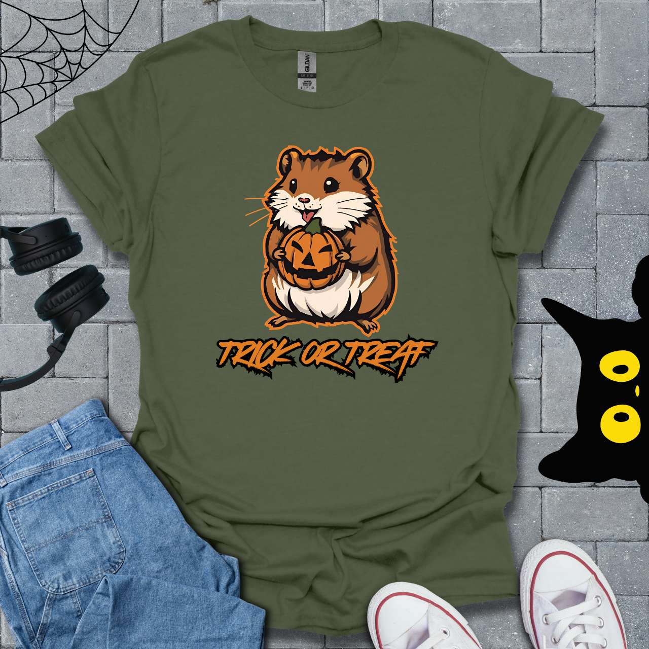 Trick Or Treat Hamster Unisex T-Shirt
