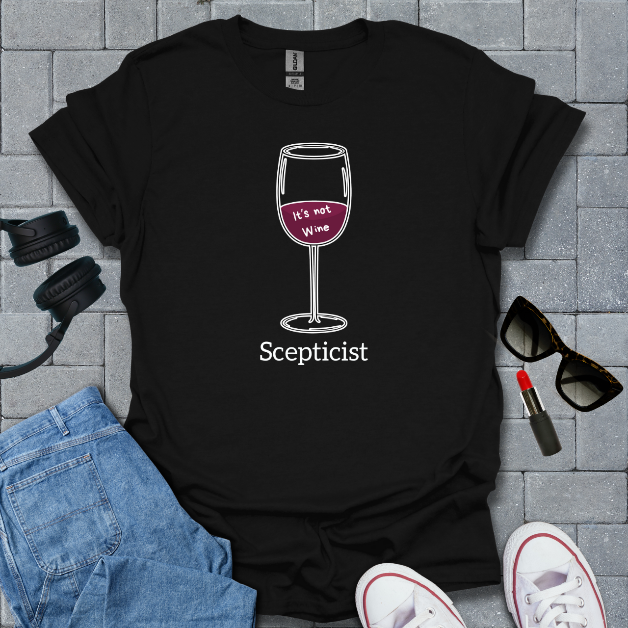 Scepticist Wine T-Shirt