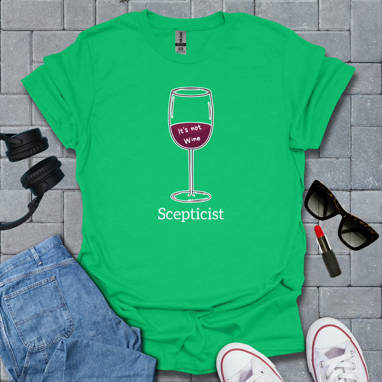 Scepticist Wine T-Shirt