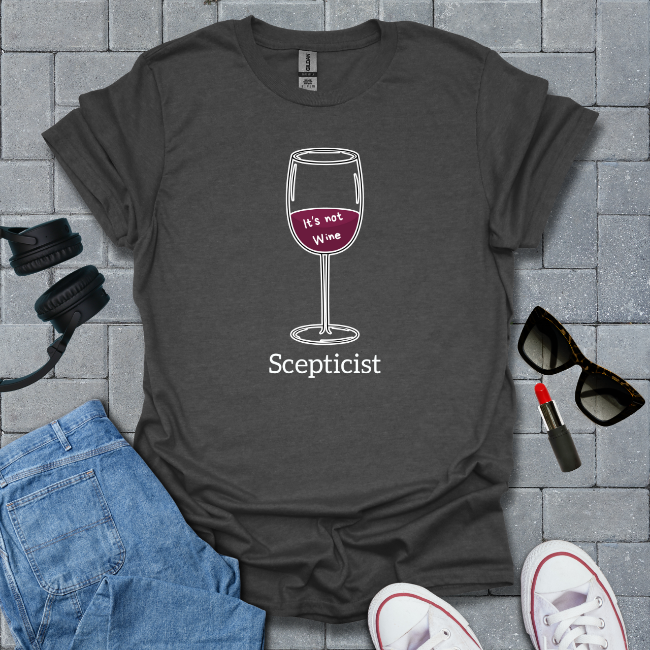 Scepticist Wine T-Shirt