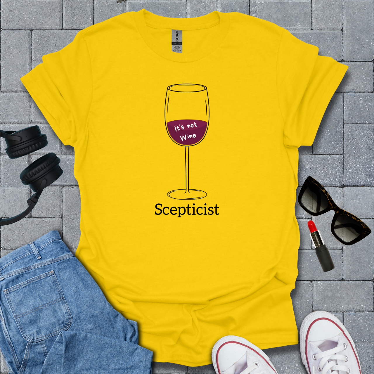 Scepticist Wine T-Shirt