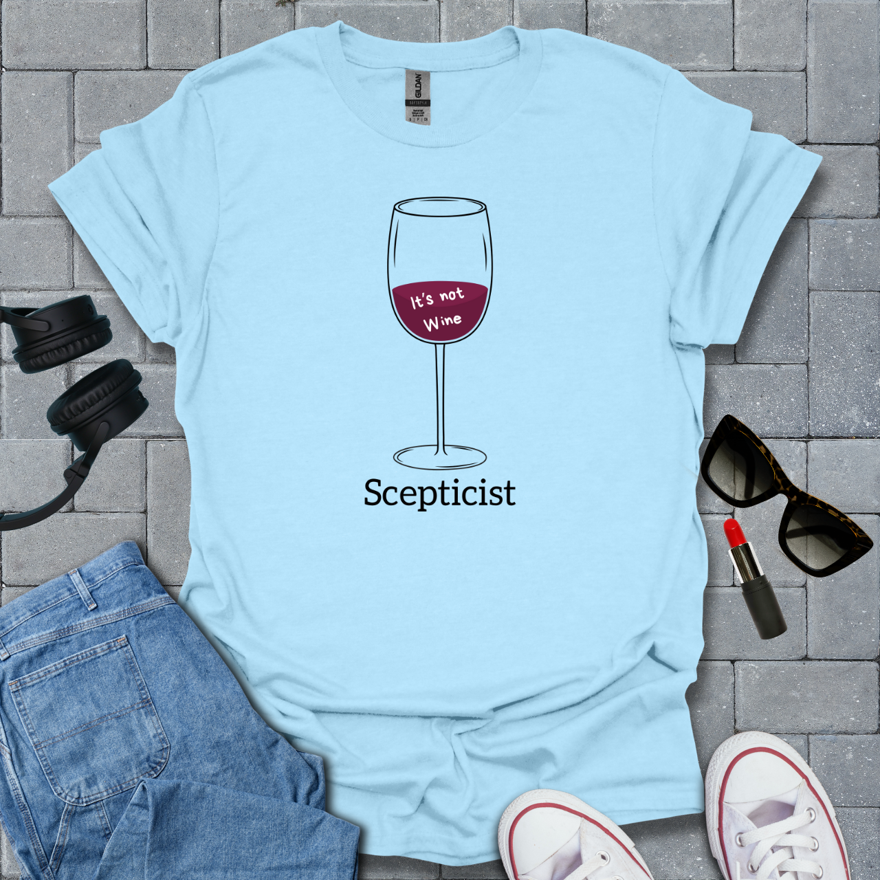 Scepticist Wine T-Shirt