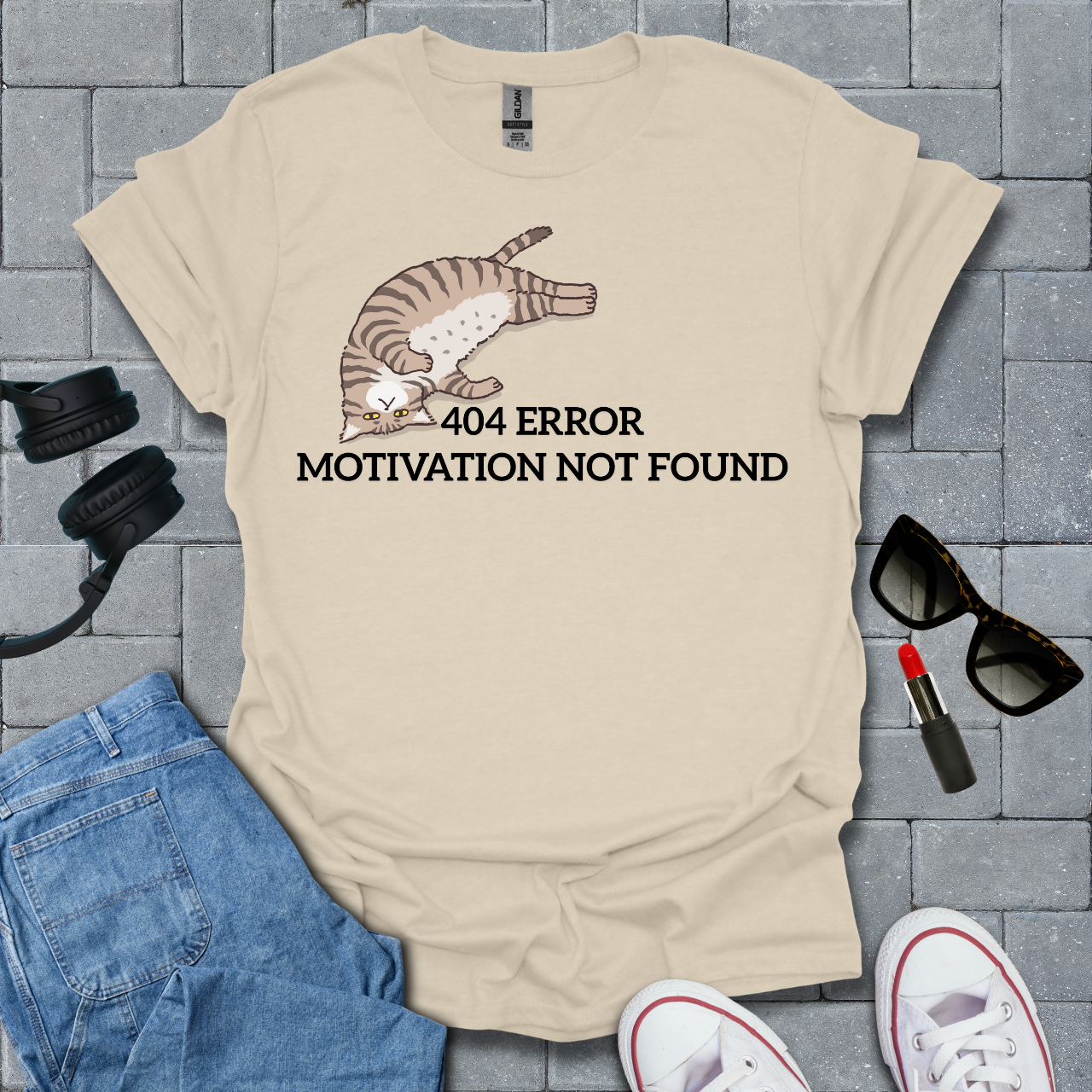 404 Error Cat T-Shirt